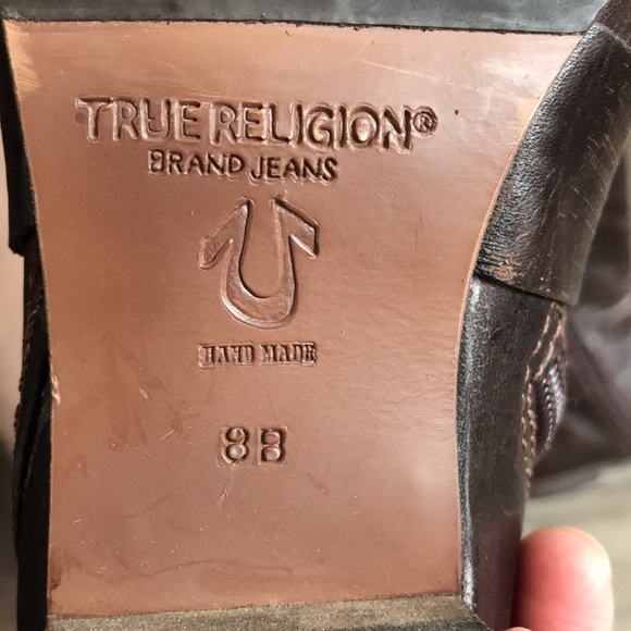 True Religion boots size 8B - Picture 13 of 17
